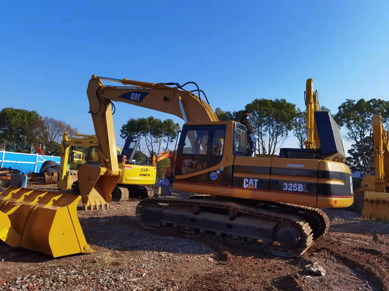 מחפר סורק Japan original Caterpillar excavator 25 ton Cat 325BL used excavators 320b 320c 320d: תמונה 6