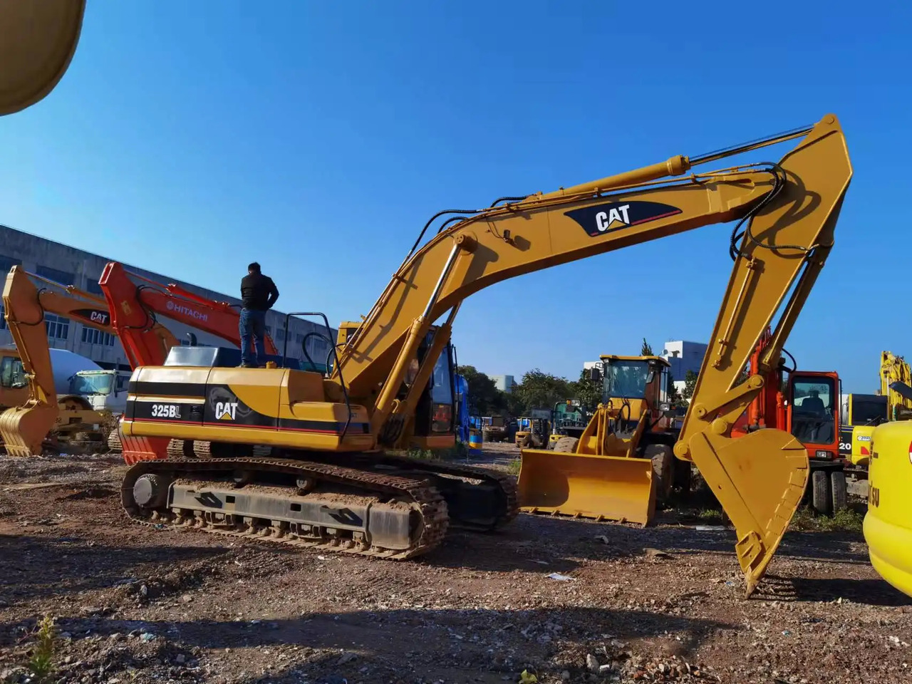 מחפר סורק Japan original Caterpillar excavator 25 ton Cat 325BL used excavators 320b 320c 320d: תמונה 2