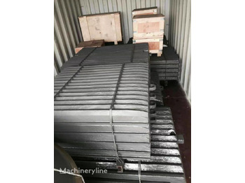  Jaw plates KINGLINK for crushing plant - חלקי חילוף