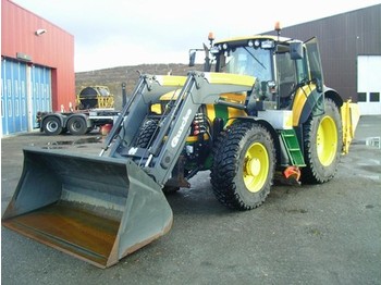 John Deere 6920S m/skjær, laster, strøer - טרקטור חקלאי