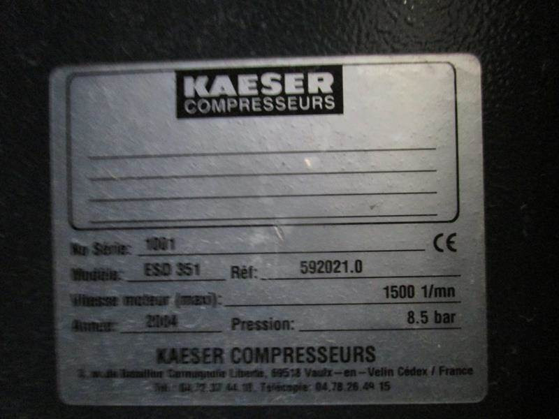 מדחס אוויר Kaeser ESD 351: תמונה 10