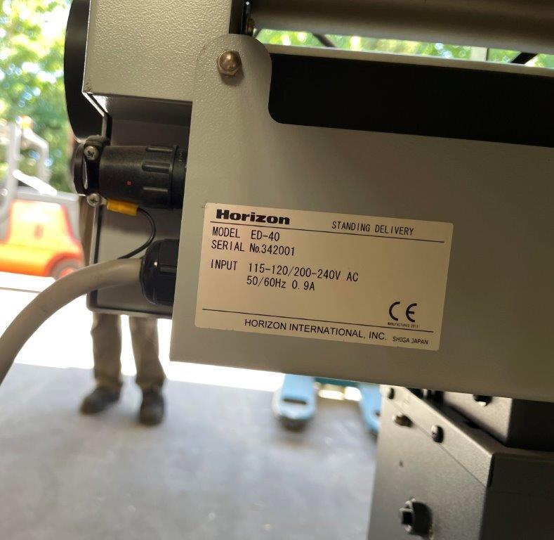 מכונת הדפסה Kleinformat Stehendbogenauslage Horizon ED-40: תמונה 5