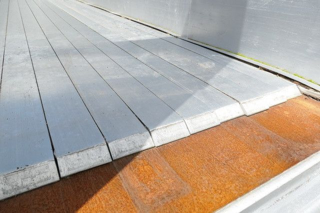 סמיטריילר עם רצפת הליכה Knapen K 200, 95m³, 10mm Boden, SAF, Luft-Lift, Funk: תמונה 8