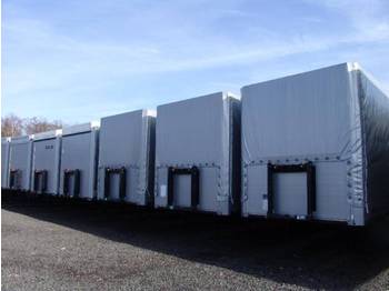 Kögel SN 24 Cargo Bordwände Neufarzeug - סמיטריילר עם וילונות צד