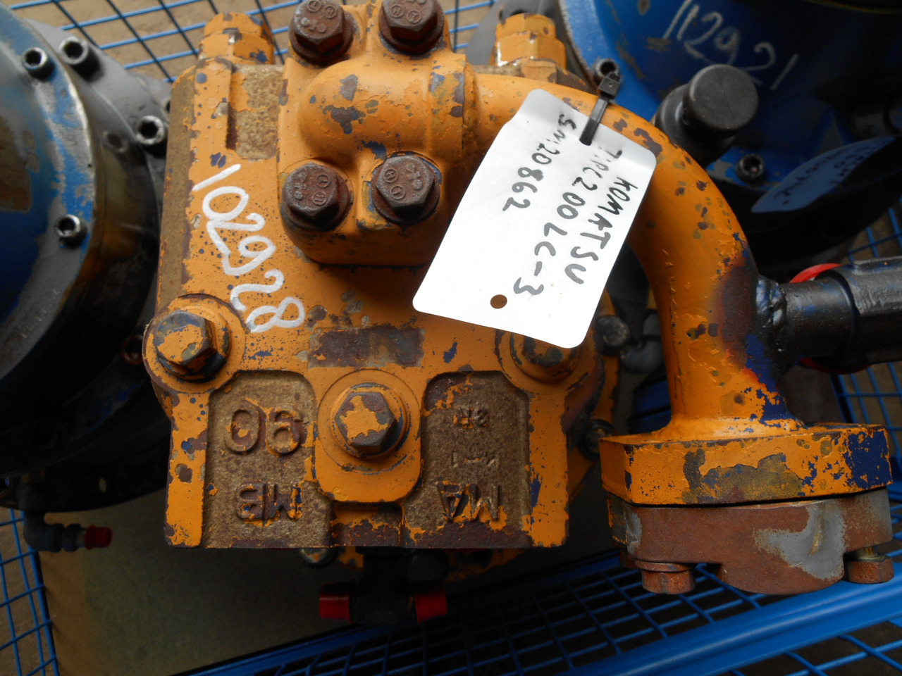 מנוע נדנדה עבור מכונת בנייה Komatsu 205-26-71322 -: תמונה 4