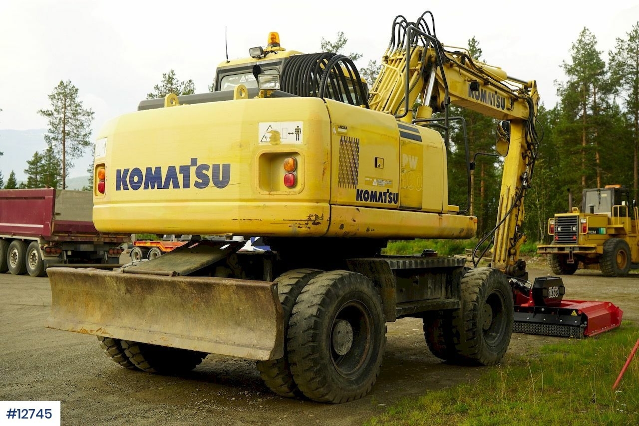 מחפר Komatsu PW160ES-7K: תמונה 5