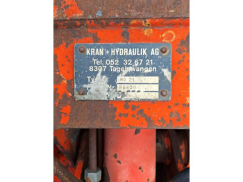 דלי מכל קונכיה עבור מכונת בנייה Kran Hydraulik BG 21: תמונה 5