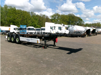 Krone 3-axle container trailer 20-30-40-45 ft DA08LNA - סמיטריילר מוביל מכולות/ החלפת גוף: תמונה 2