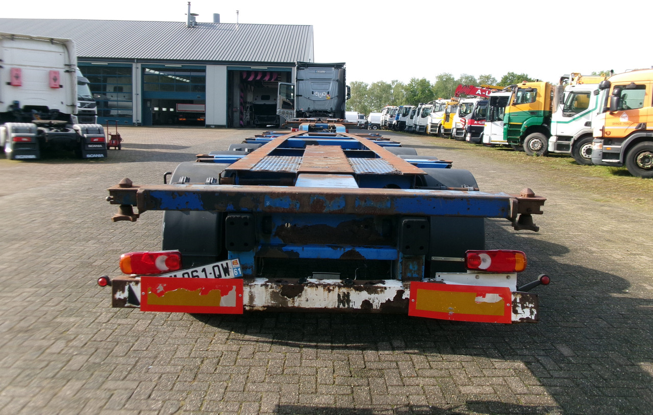 סמיטריילר מוביל מכולות/ החלפת גוף Krone 3-axle container trailer 20-30-40-45 ft SDC27: תמונה 5