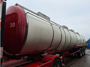 סמיטריילר מכל עבור הובלה של כימיקלים LAG O-3-39 CL 54.000 liter: תמונה 2