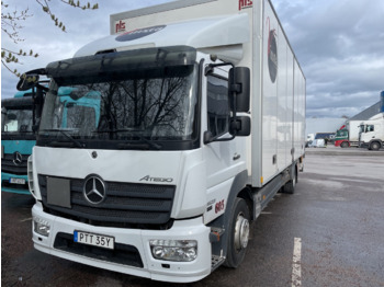 משאית תיבה Lastbil Mercedes-Benz, Atego -2019 | Automat | Ricc bakgavelslyft: תמונה 1