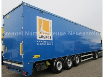  Legras 3-Achs Auflieger Schubboden 93m³Liftachse - סמיטריילר בתיבה סגורה