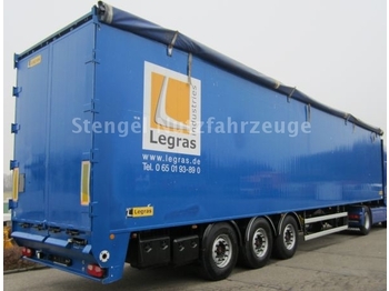  Legras 3-Achs Schubboden 91 cbm / Trennwand - סמיטריילר בתיבה סגורה