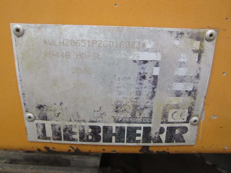 מחפר סורק Liebherr R944 Litronic HD-SL: תמונה 5