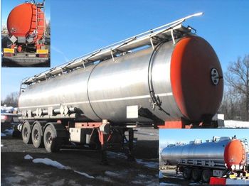  *MAGYAR* CHEMICAL INOX 3 x ROOMS 32.273 LTR - סמיטריילר מכל