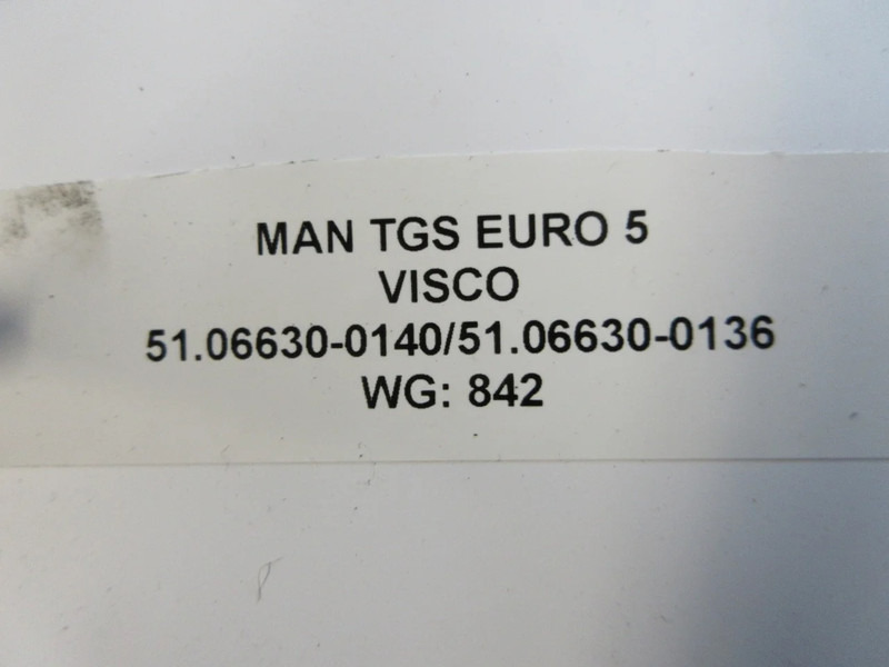 מאוורר עבור משאית MAN 51.06630-0140//51.06630-0136 VISCOOSKOPPELING MAN EURO 5 TGS TGX: תמונה 5