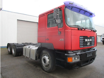 משאית עם שלדת תא MAN F2000 26-414 , , 6x4 , ZF Manual , Spring suspension: תמונה 4