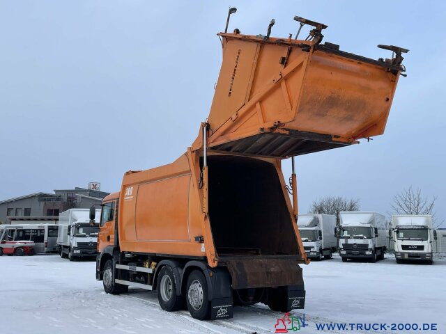 משאית אשפה עבור הובלה של אשפה MAN TGA 26.310 Schörling 3R II - Klima 3 Sitzplätze: תמונה 14