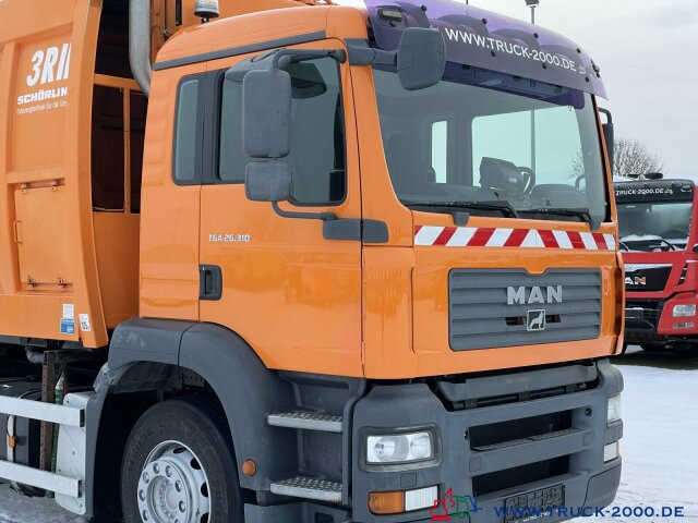 משאית אשפה עבור הובלה של אשפה MAN TGA 26.310 Schörling 3R II - Klima 3 Sitzplätze: תמונה 6
