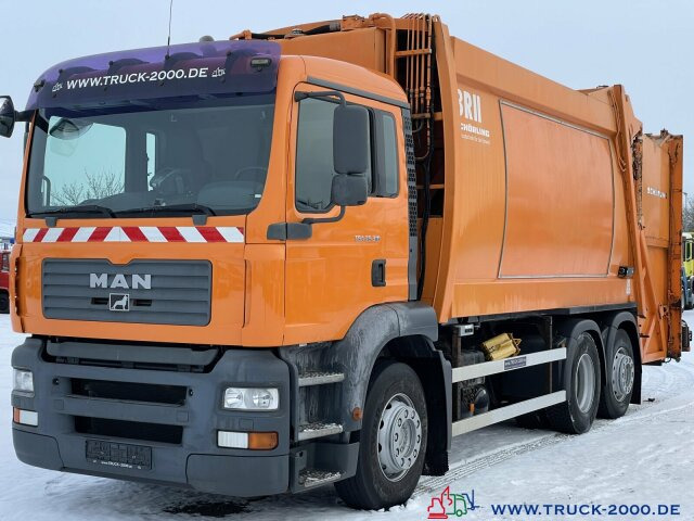 משאית אשפה עבור הובלה של אשפה MAN TGA 26.310 Schörling 3R II - Klima 3 Sitzplätze: תמונה 8