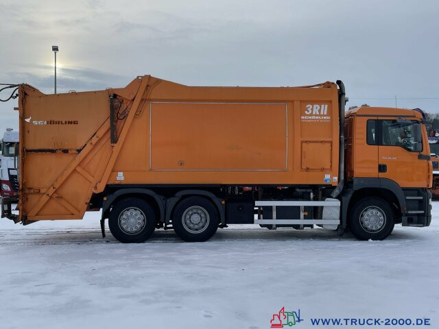 משאית אשפה עבור הובלה של אשפה MAN TGA 26.310 Schörling 3R II - Klima 3 Sitzplätze: תמונה 10