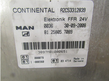 מערכת חשמל עבור משאית MAN TGM FFR UNIT 81.25805.7089: תמונה 2