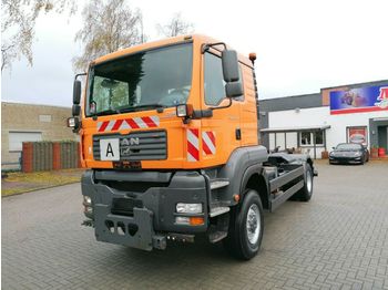 משאית הרמת וו MAN TGS 18.350 4x4, Euro 4,  Meiler-Hakengerät: תמונה 1