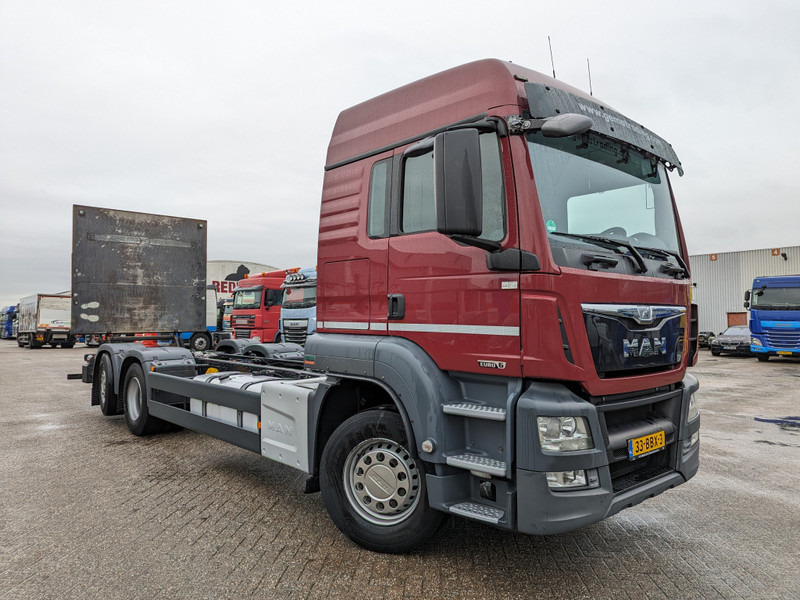 משאית עם שלדת תא MAN TGS 26.400 6x2/4 LX Euro6 - Chassis Cabine + Anteo Laadklep 3000KG - 06/2024APK (V706): תמונה 3