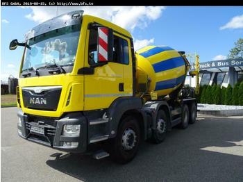 משאית מערבלת בטון MAN TGS 32.400 8x4 BB EURO 6 Austauschgrund MotorECO: תמונה 1