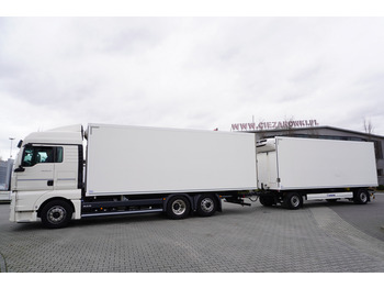 משאית קירור MAN TGX 26.510 6×2 E6 refrigerator set/ ATP/FRC / Krone refrigerator / 18+18 pallets: תמונה 4