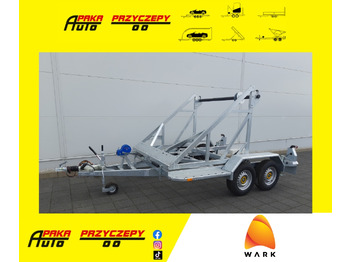  MEGA PROMOCJA -PRZYCZEPA KABLOWA POD BĘBEN KABLOWY, DMC 2700 KG - נגרר לגלגל כבלים