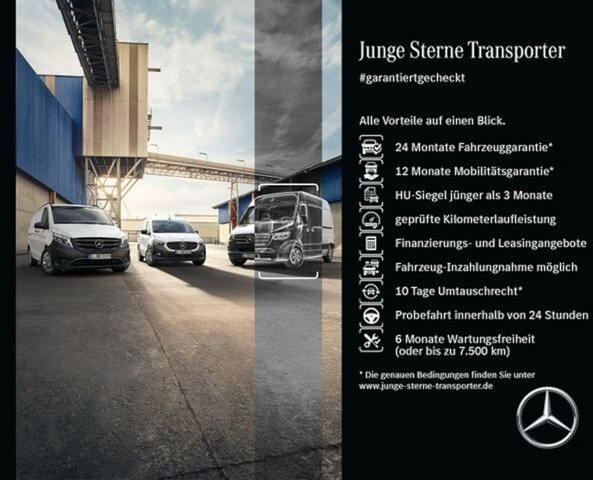 כלי רכב מסחרי עם לוח MERCEDES-BENZ Sprinter 319 Maxi,V6,Navi,Rückfahrkamera,MBUX: תמונה 11