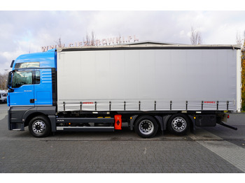 משאית וילונות צד Man TGX 26.500 6×2 E6 BDF Curtain Kogel 18 pallets / 2020: תמונה 3