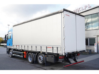משאית וילונות צד Man TGX 26.500 6×2 E6 BDF Curtain Kogel 18 pallets / 2020: תמונה 5