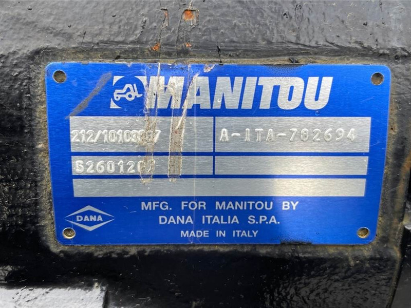 חָדָשׁ סרן וחלקים עבור מכונת בנייה Manitou 52601207-Spicer Dana 212/10103807-Axle/Achse/As: תמונה 8