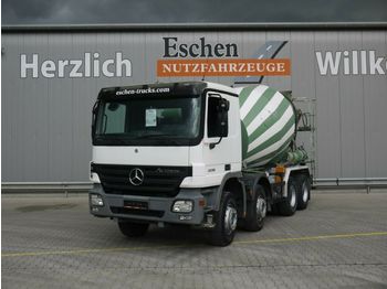 משאית מערבלת בטון Mercedes-Benz 3236 B 8x4, 9 m³ Liebherr, Klima: תמונה 1