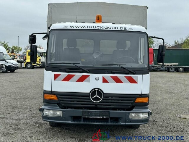 משאית וילונות צד Mercedes-Benz 818 LBW AHK 10.5t. Nur 265.739 KM Schaltgetriebe: תמונה 13
