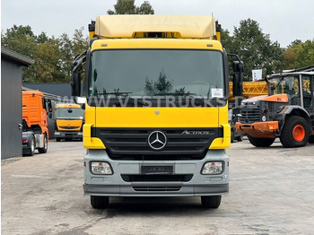 משאית וילונות צד Mercedes-Benz Actros 2532 MP2 Euro5 6x2 Pritsche+Plane mit LBW: תמונה 2