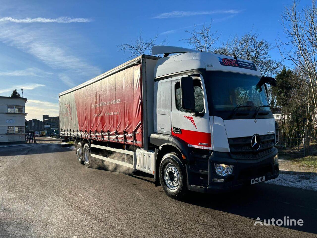 משאית וילונות צד Mercedes-Benz Actros 2533: תמונה 6