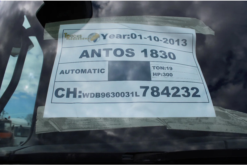 משאית תיבה Mercedes-Benz Antos 1830 + EURO 5 + NICE TRUCK: תמונה 13