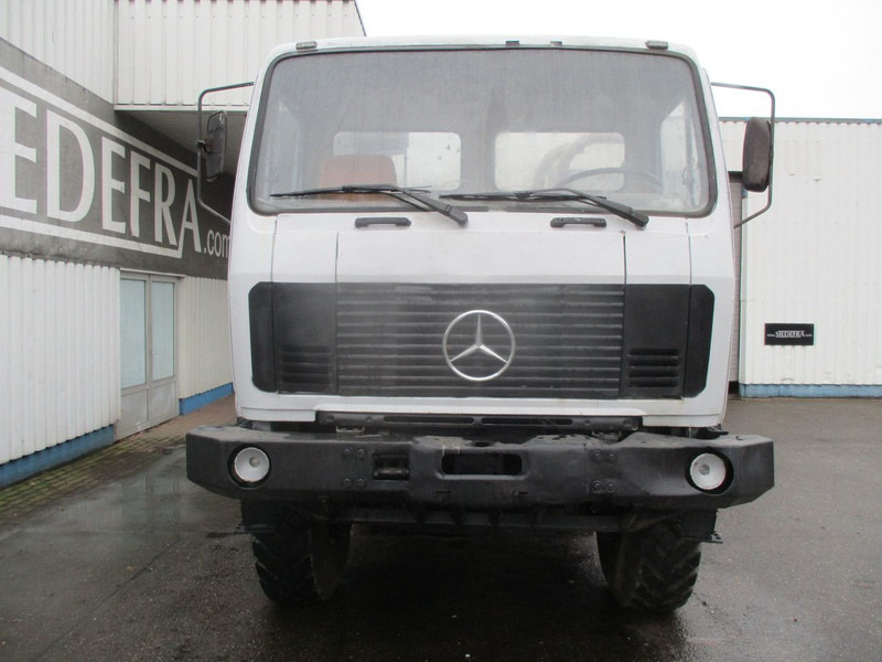 משאית צד נופל/ שטוחה Mercedes-Benz FAP 2026 BS/AV , V8 , 6x6 , ZF Manual , Spring suspension: תמונה 6