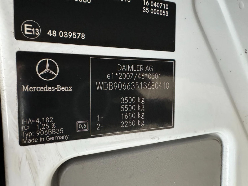 כלי רכב מסחרי עם לוח Mercedes-Benz Sprinter 313 **MAXI-EURO5**: תמונה 10