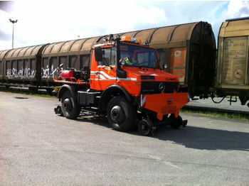 כלי רכב עירוני/ מיוחד Mercedes-Benz U1400,Unimog, Zweiwege.Road and Rail,Railway: תמונה 1