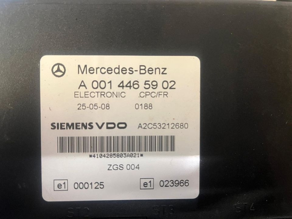 ECU עבור משאית Mercedes Siemens VDO Electronic CPC/FR Steuergerät  A0014465902: תמונה 2