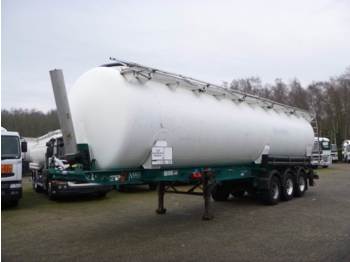 סמיטריילר מכל עבור הובלה של קמח Metalair Bulk tank alu 59 m3 / 1 comp (tipping): תמונה 1