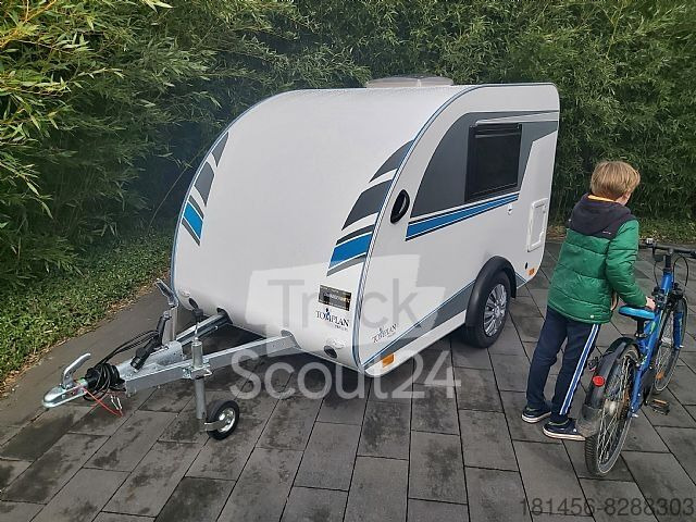 חָדָשׁ קרוואן נגרר Mini Caravan Camper Schlafwagen mit Küche: תמונה 3
