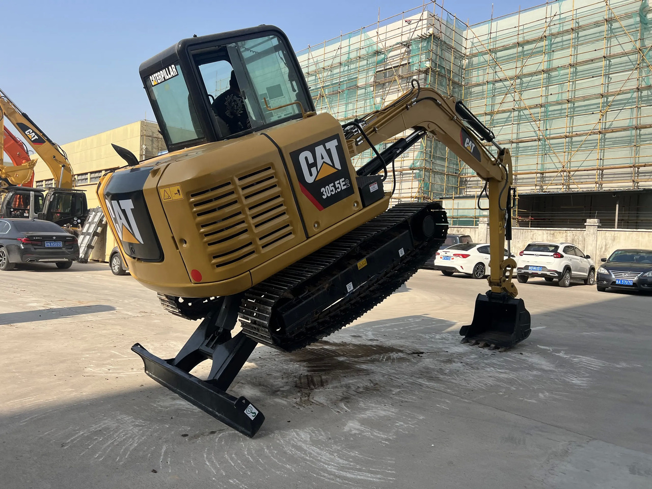 מיני מחפר Mini caterpillar 305.5 e2 for sale china cat 305.5e2 Crawler Excavator 5.5 ton excavator: תמונה 2
