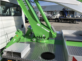 Multitel Pagliero 160 ALU HYBRID - פלטפורמה אווירית מותקנת על משאית