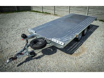 NIEWIADOW Platforma stalowa MERKURY 4,5m ! - קרון נגרר צד נופל/ שטוח