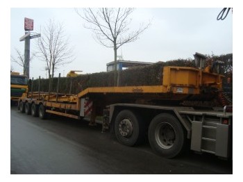 Nooteboom 4 ASSIGE OPLEGGER 2 KEER UITSCHUIFBAAR MCO-73-O4 - קרון נגרר עם מטען נמוך